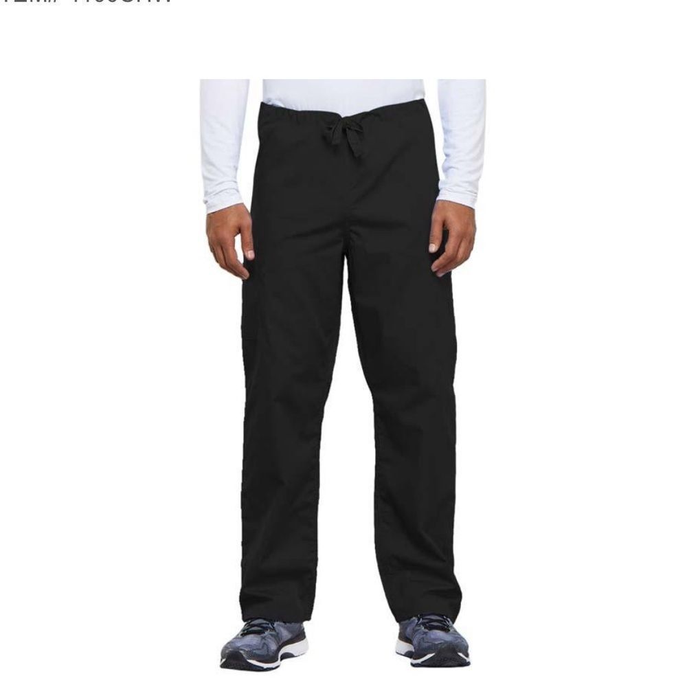 Cherokee Workwear Unisex Drawstring Scrub‎ Pants (two pairs)